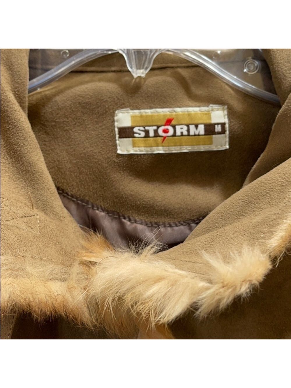 Storm suede jacket GG - Picture 2 of 8